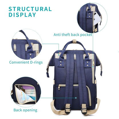 Multifunctional Maternity Nappy Diapers Bag Deliverrpk