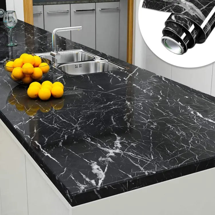 [Pack of 5] Self Adhesive Marble Sheet for Kitchen - Anti Oil and Heat Resistant Wallpaper - Deliverrpk