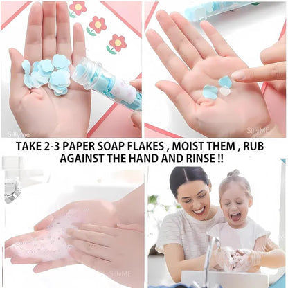 Disposable Paper Soap Flakes for Hand Wash