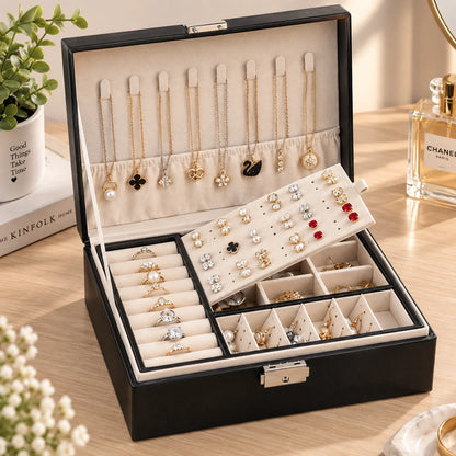 2 layer jewellery organizer box - deliverrpk