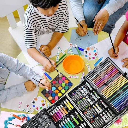 Coloring Drawing Painting Kit for Kids 145 Pcs
