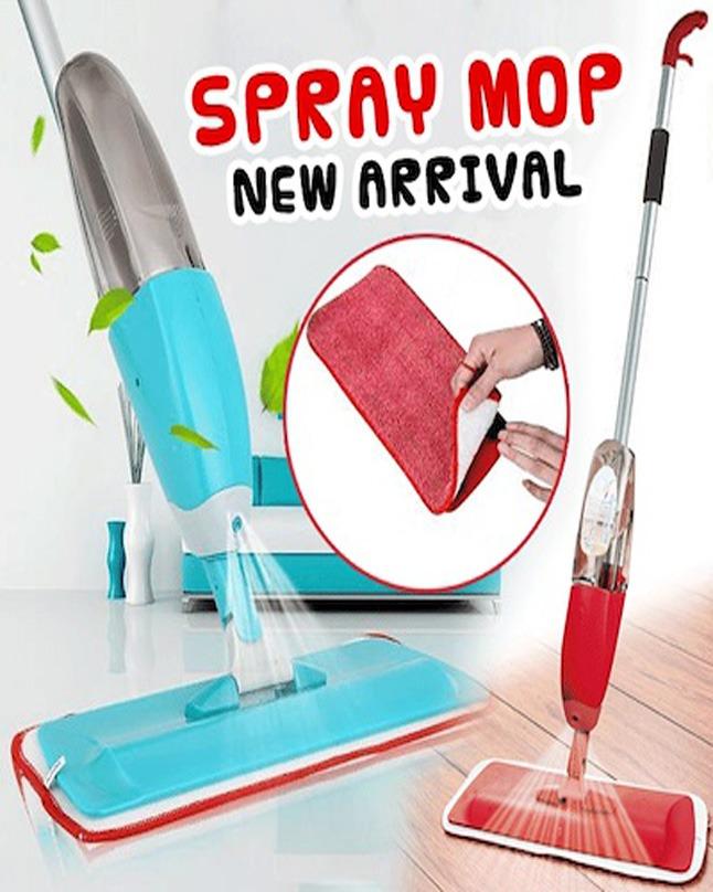 Healthy Mop With Spray - Floor Cleaner - Deliverrpk