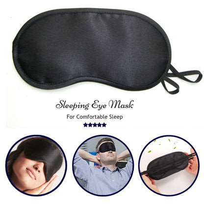 Healthy Sleep Soft Sleeping Eye Mask For Comfortable Sleep in Office, Traveling or Bed Time - Deliverrpk