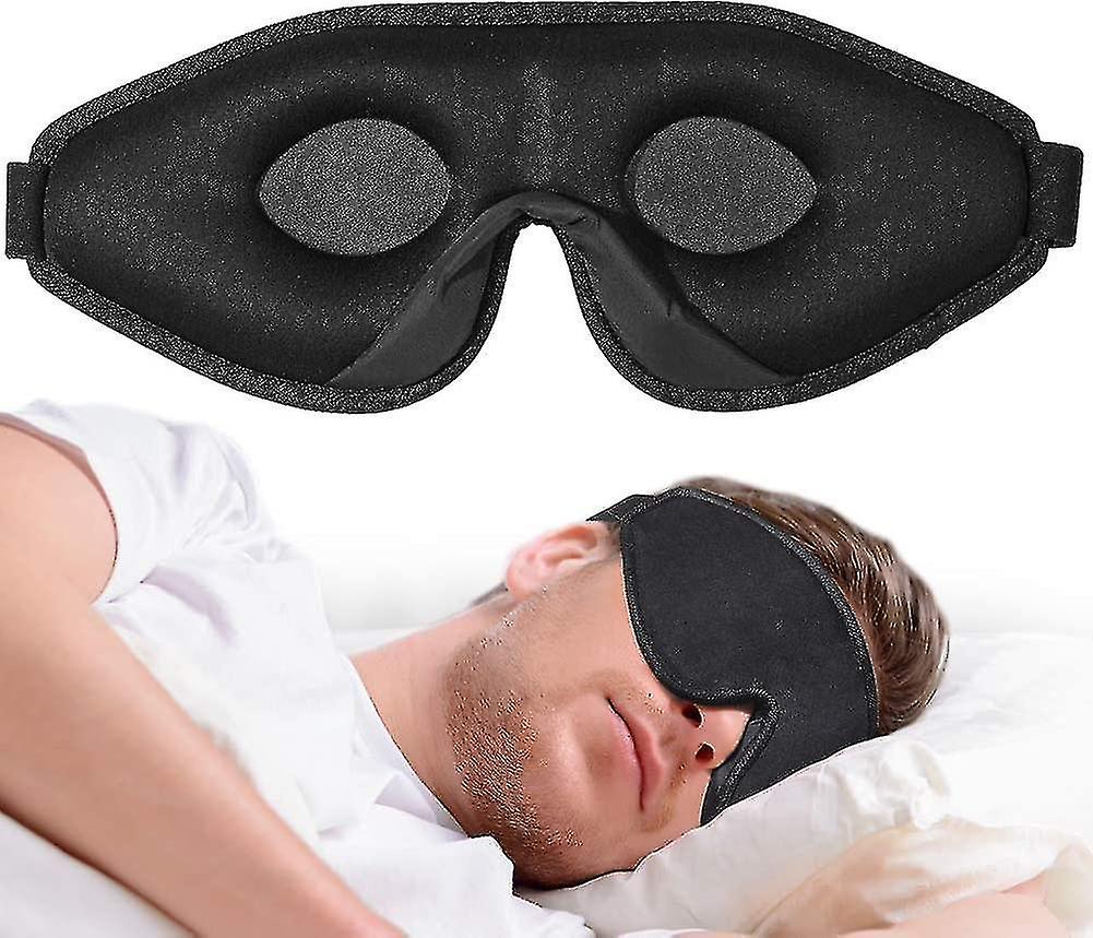 Healthy Sleep Soft Sleeping Eye Mask For Comfortable Sleep in Office, Traveling or Bed Time - Deliverrpk