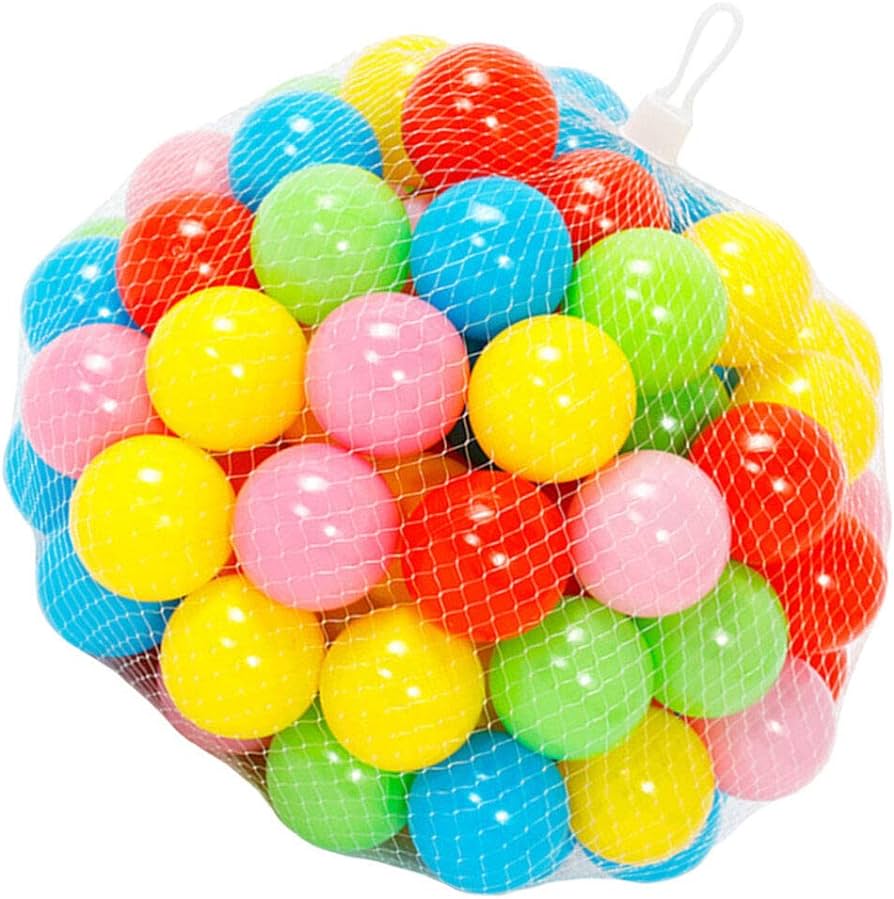 Soft Plastic Balls 20 Pcs Set - Multicolor - Deliverrpk