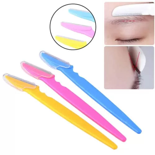 Tinkle Eyebrow Razor 3 Pack, Eyebrow Face Hair Removal & Shaper (3 Pieces) - Deliverrpk