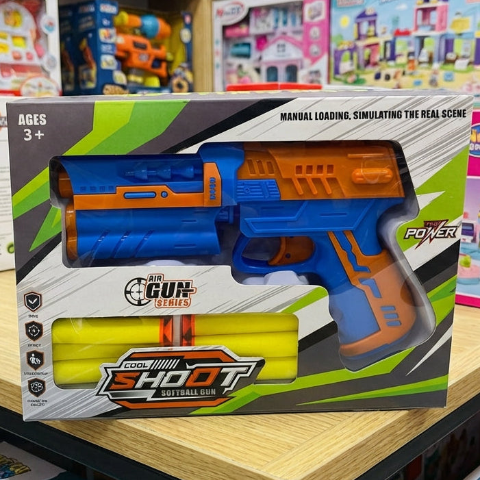 Shooting Soft Bullet Gun Toy For Kids