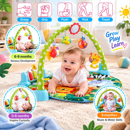 Baby Piano Play Gym Mat-Deliverrpk