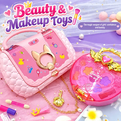 Girls Beauty Makeup Bag Playset (M-710)