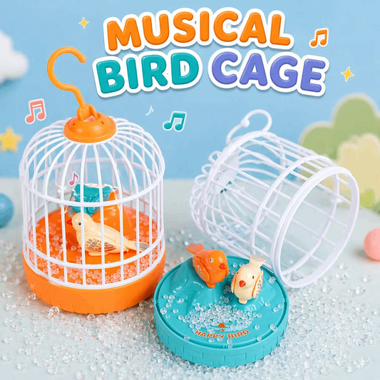 Bird Cage Toy with Light & Sound for Kids