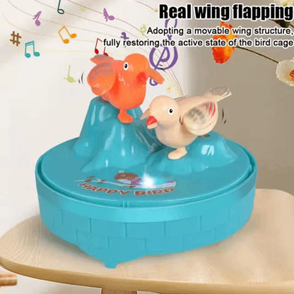 Bird Cage Toy with Light & Sound for Kids