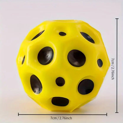 Bouncy Ball Anti - fall Moon Shape (Random Color) - Toynix