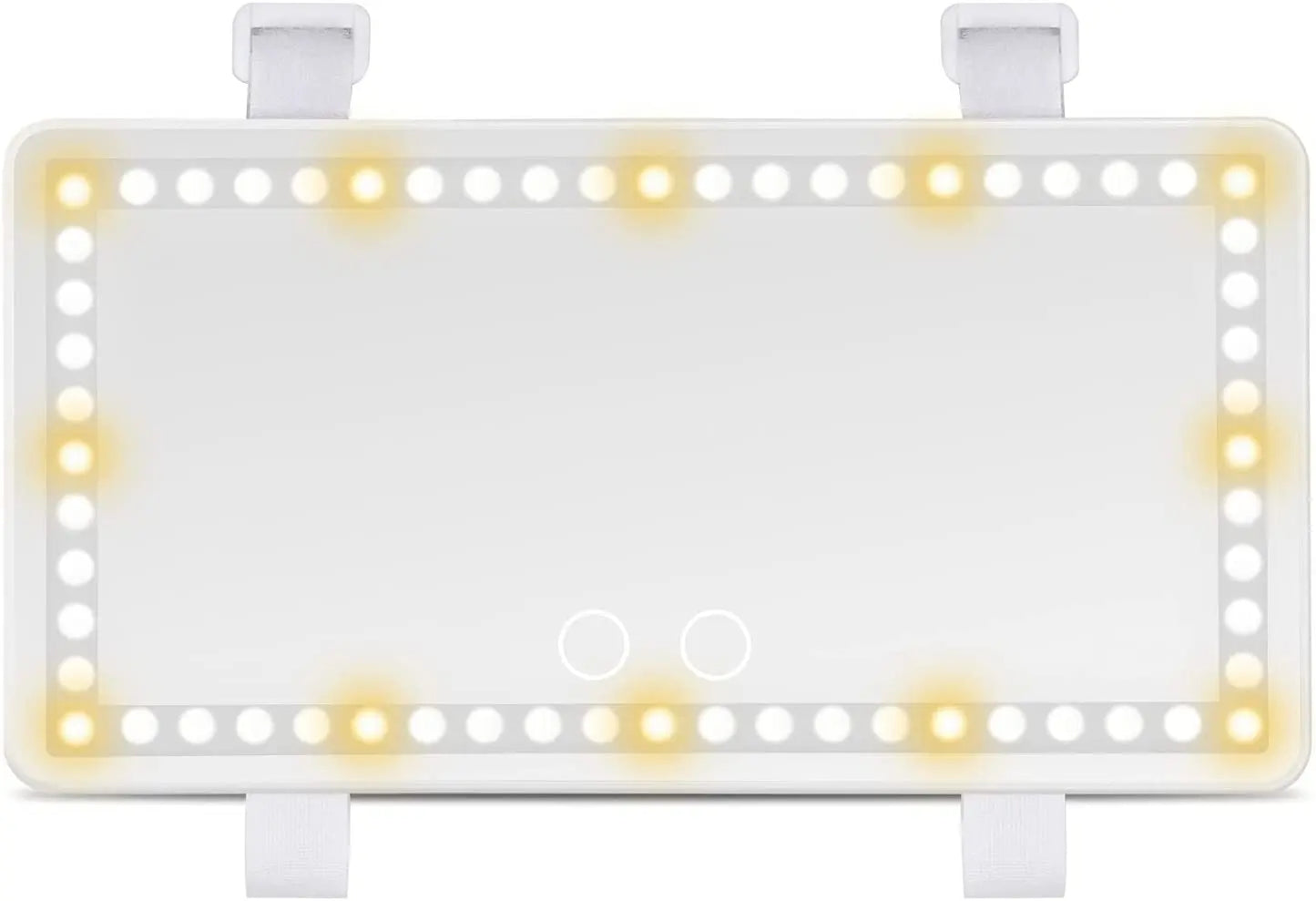 Car Visor Mirror with LED Lights - Deliverrpk