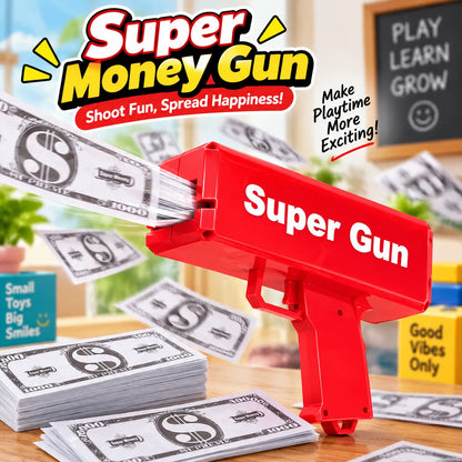 Money Gun Paper Spary Machine Toy ~deliverrpk