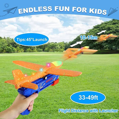 Catapult Airplane Launching Glider Gun - Toynix