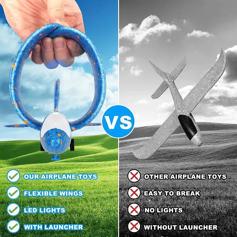 Catapult Airplane Launching Glider Gun - Toynix