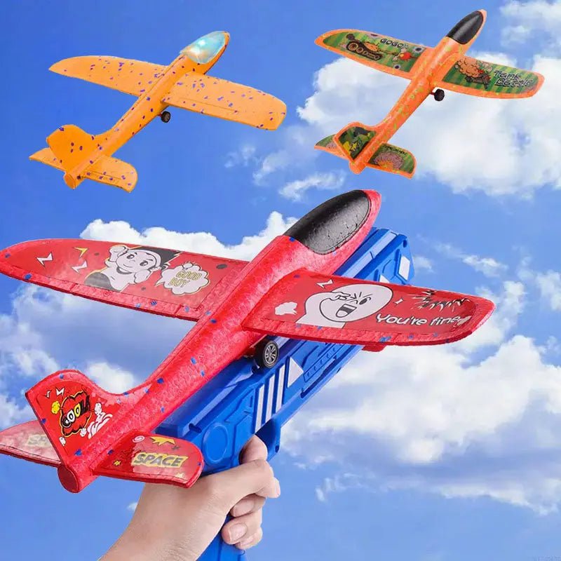 Catapult Airplane Launching Glider Gun - Toynix