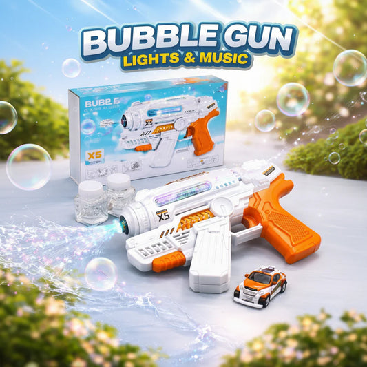 Bubble Machine with Lights And Music For Kids