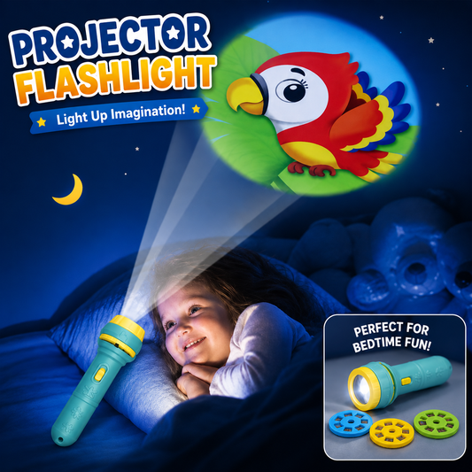 Projector Flashlight for Kids