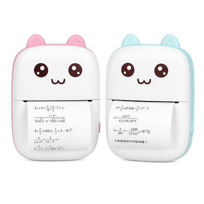 Pocket Inkless Mini Printer - Thermal Portable Bluetooth Wireless Mini Printer - Toynix