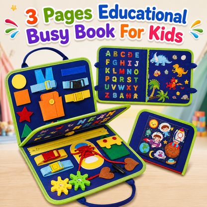 Kids Educational Busy Book