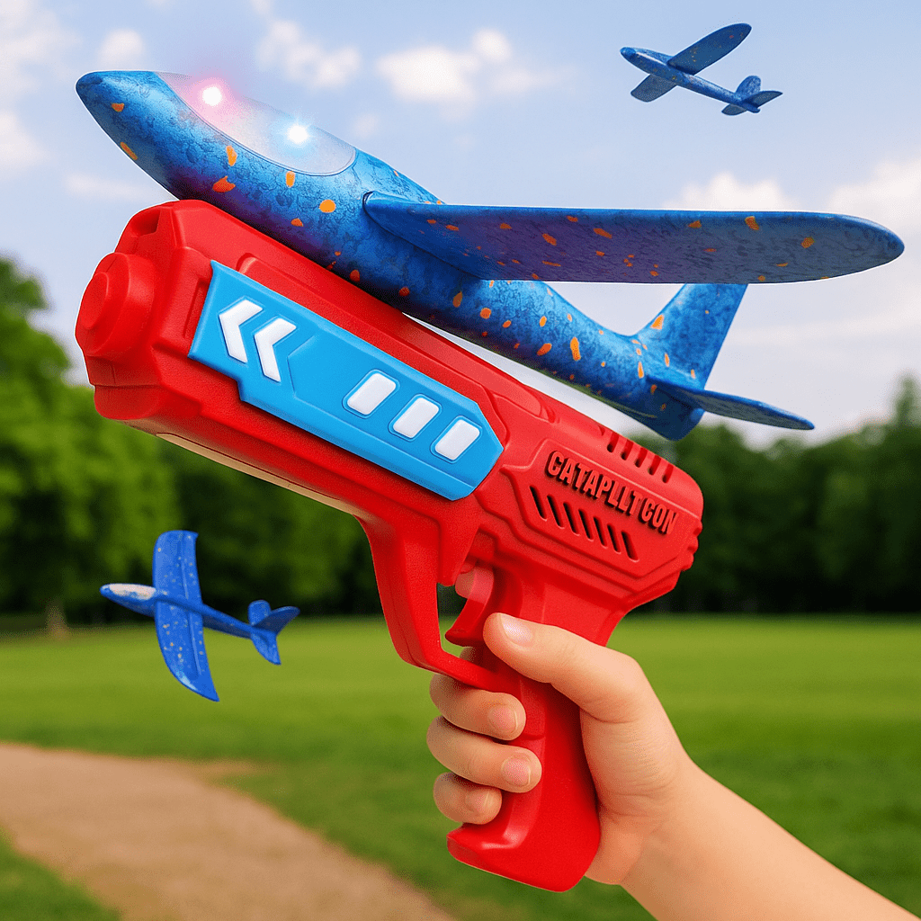 Catapult Airplane Launching Glider Gun - Toynix