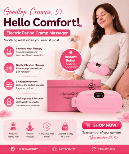 Electric Period Cramp Massager