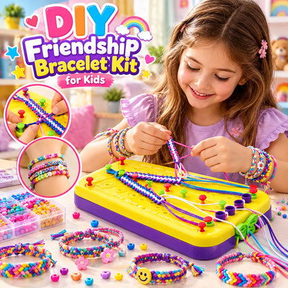 DIY friendship bracelet kit 144 pcs - For Kids