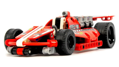 Dazzling Red Racing Car - Deliverrpk