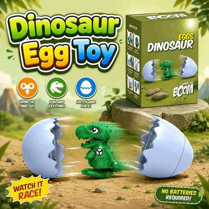 Dinosaur Egg Surprise Toy – Wind-Up Hatching Dino for Kids