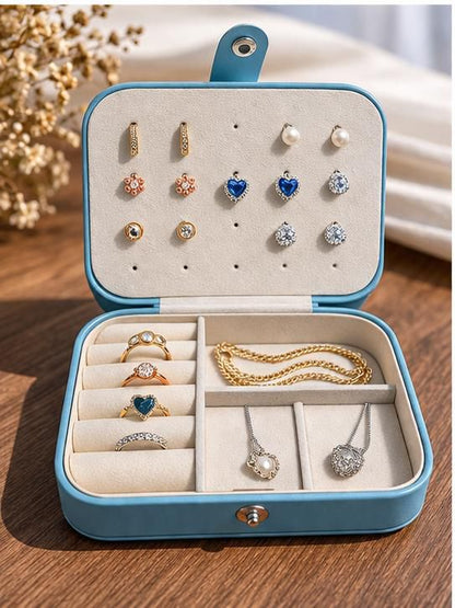 Double Layer Travel Jewelry Organizer