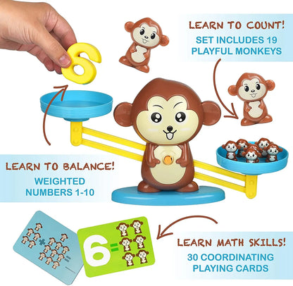 Educational Monkey Balance Game - Deliverrpk