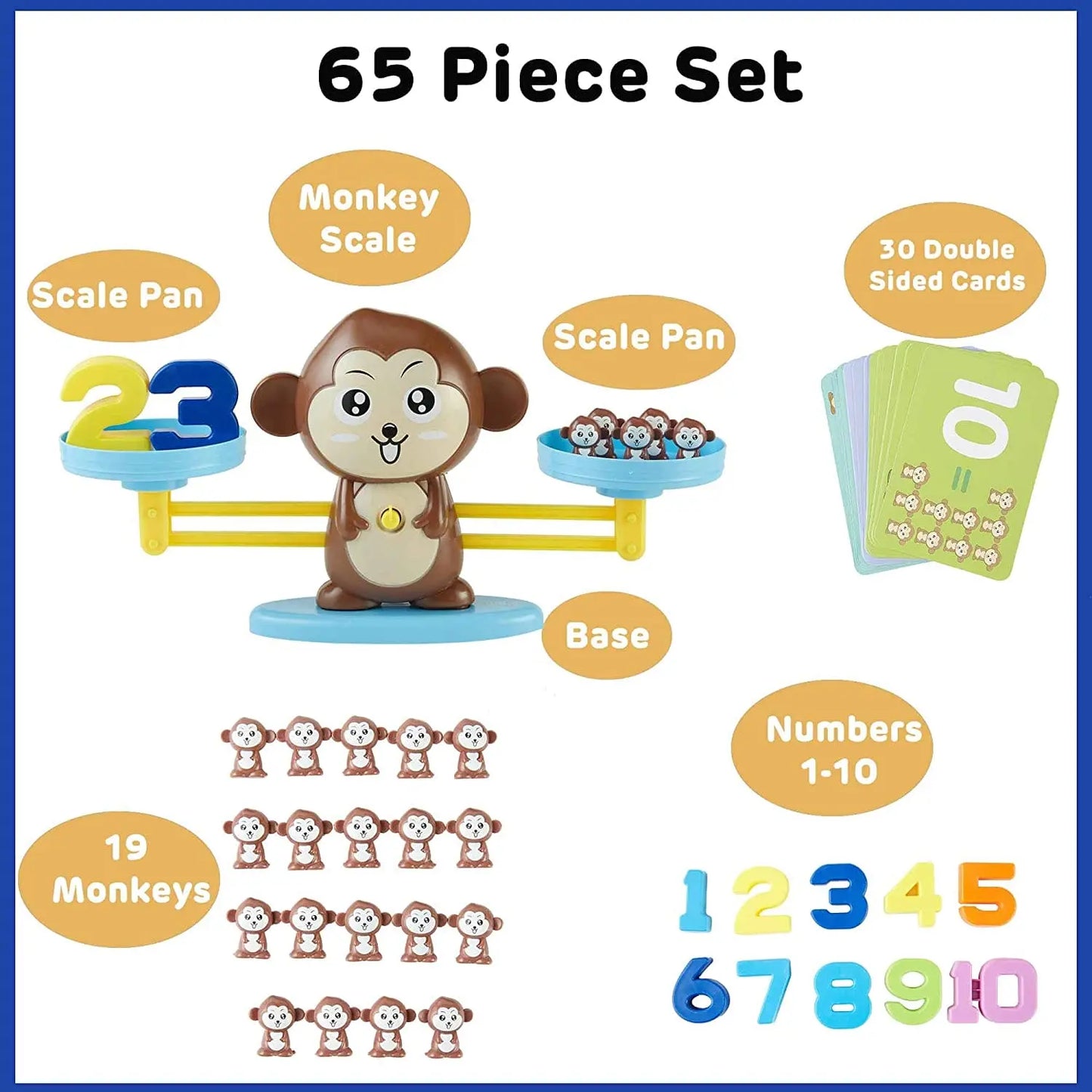 Educational Monkey Balance Game - Deliverrpk