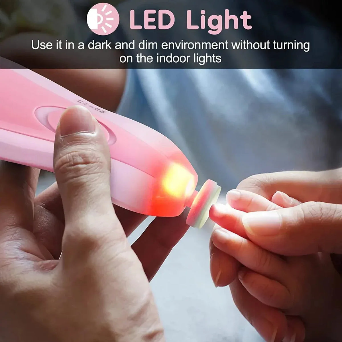 Electric Baby Nail Trimmer Deliverr.pk