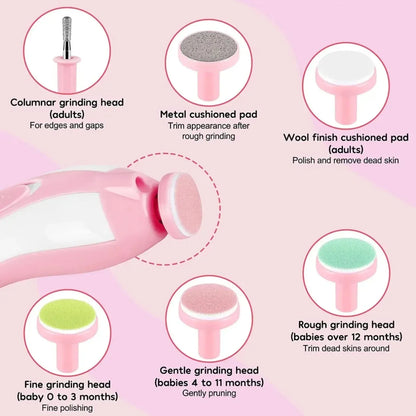 Electric Baby Nail Trimmer Deliverr.pk
