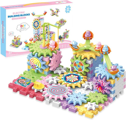 Electric Building Block Gear Toy - Toynix