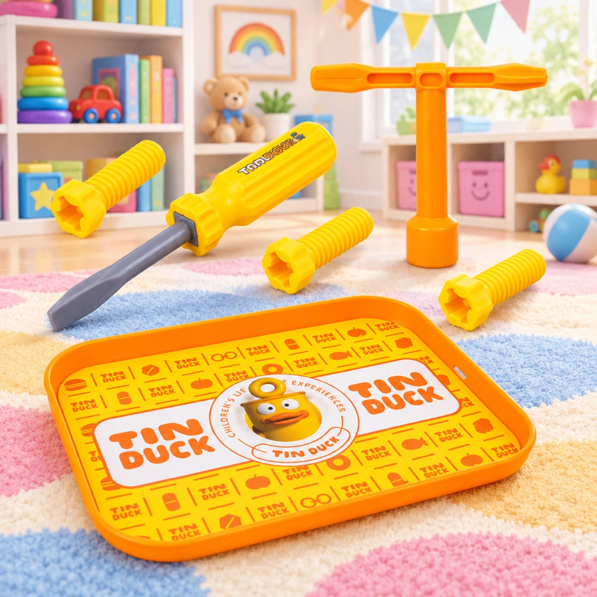 Electric Toy Drill Set for Kids – Battery Operated Pretend Play Tool Kit - deliverrpk