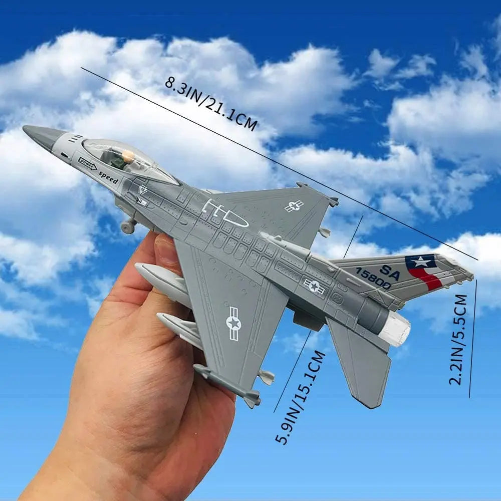 F-16 Airplane Model Fighter Toy - Deliverrpk