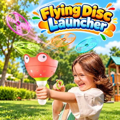 Kids Flying Disc Launcher Game For Kids