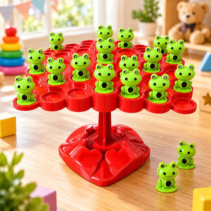 Fun Frog Balance Tree Board Game with Frog Pieces for Kids