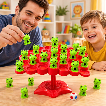 Fun Frog Balance Tree Board Game with Frog Pieces for Kids