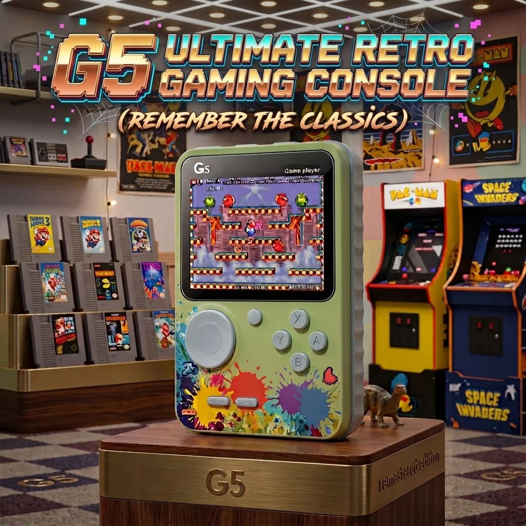 G5 500 in 1 Retro Console Game for Kids - deliverrpk