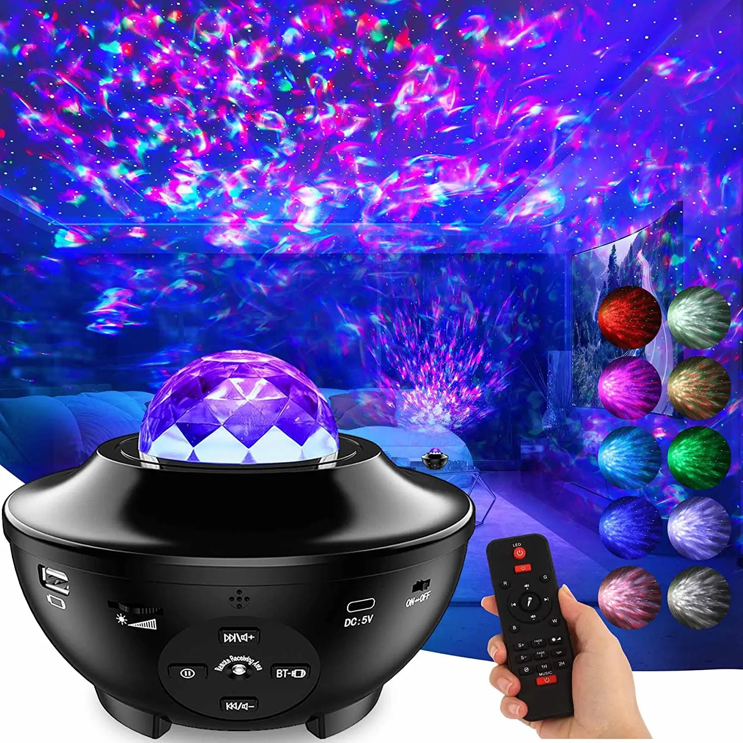 Galaxy Projector Lamp - Deliverrpk