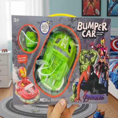 Avengers Superhero Ride-On Bumper Car for Kids