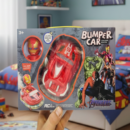 Avengers Superhero Ride-On Bumper Car for Kids