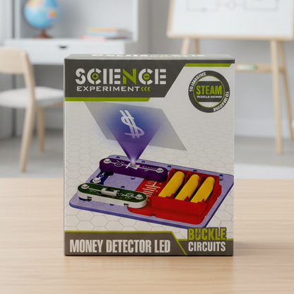 Money Detector LED Science Experiment Kit for Kids