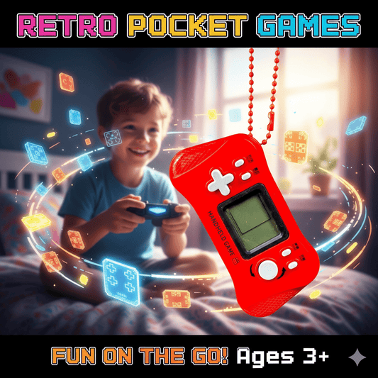 Portable Retro Tetris Console Brick Game