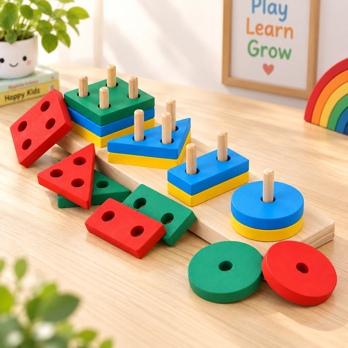 Geometric Shapes Sorter - Deliverrpk