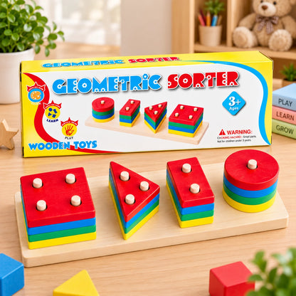 Geometric Shapes Sorter - Deliverrpk