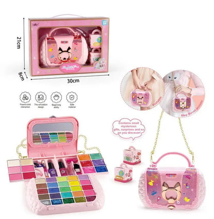 Girls Beauty Makeup Bag Playset (M - 710) - Toynix
